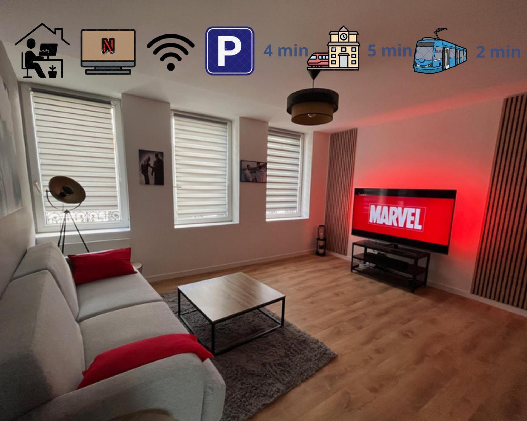 شقة Voyage En Duplex En Hyper Centre فالنسيان المظهر الخارجي الصورة